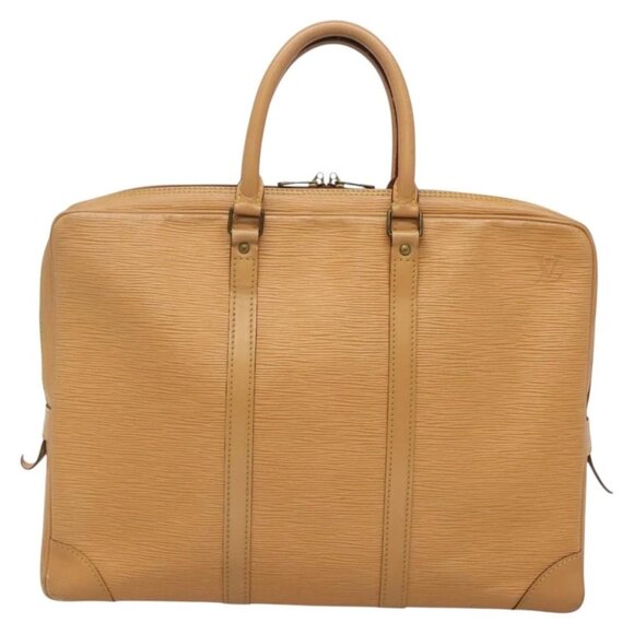 LOUIS VUITTON Epi Porte Documents Voyage Bag Winnipeg Beige LV Auth bs27743 - Picture 10 of 16